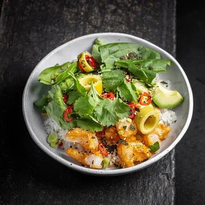 Поке с креветками в Техникум по цене 790 ₽