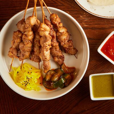 Шаокао из цыпленка в Рамен с уткой по цене 1050 ₽