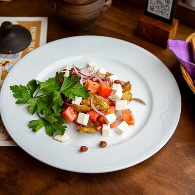 Салат с печеными баклажанами в Хинкальня по цене 23 р.