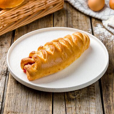 Косичка с малиной в Пекарня Маковка по цене 89 ₽