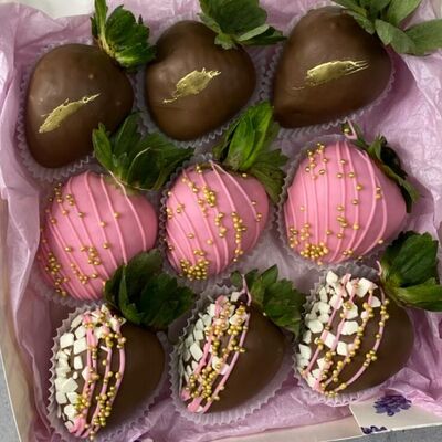 Набор из клубники в шоколаде - мечта в Berry sweets по цене 2410 ₽