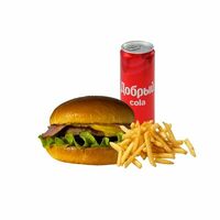 Барбекю комбо в ХОХО БУРГЕР