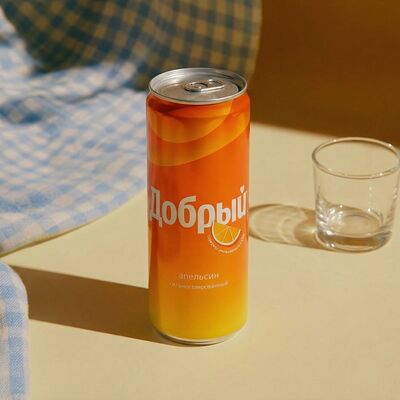 Апельсин добрый Жб 0,33л в Kasabi Wooo по цене 190 ₽