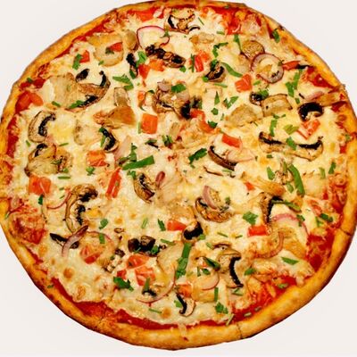 Пицца Деревенская Классик с курицей S в Pro Sushi по цене 835 ₽