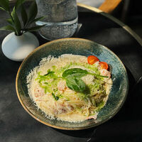 Спагетти Карбонара в Banoffi (Bormio)