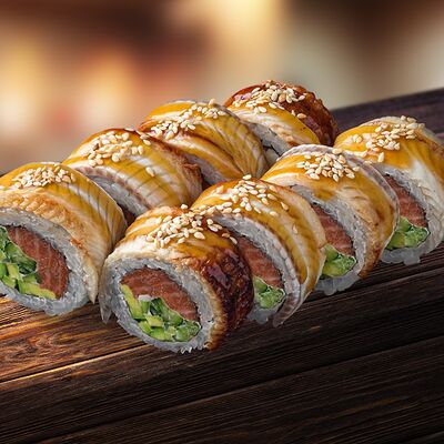 Канадский ролл в Суши Рай по цене 1100 ₽