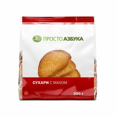 Сухари с маком в Азбука Вкуса Экспресс Меню по цене 94 ₽