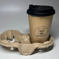 Капучино Яблочный пирог с грецким орехомв Coffee panda