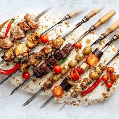 Шашлык из свиной шеи в Beer-Burger по цене 650 ₽