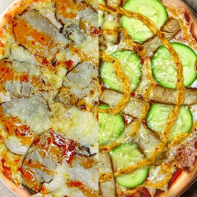 Мясной Чилл и Фитнес-хит в ПиЦЦунда Море начинки по цене 1300 ₽