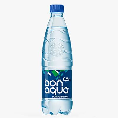 BonAqua с газомв Вкусно и Сочно по цене 95 ₽