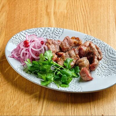 Шашлык из свинины в Лодочка по цене 450 ₽