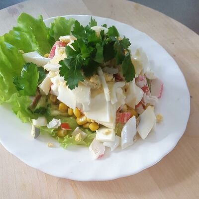 Салат Горячий от шеф повара в АУ по цене 570 ₽