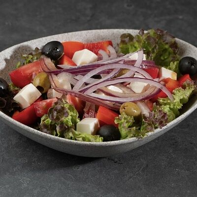 Греческий салат в Много Мяса по цене 449 ₽