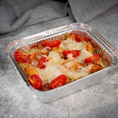 Мак энд чиз с курицей в КОМБИНАТ шаурма и стритфуд по цене 288 ₽