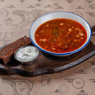 Фирменная солянкав Braubauer по цене 450 ₽