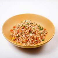 Вок рис с овощами в Китайская кухня CVC