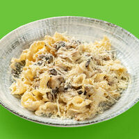 Паста Кампанелле с грибами в Bazar