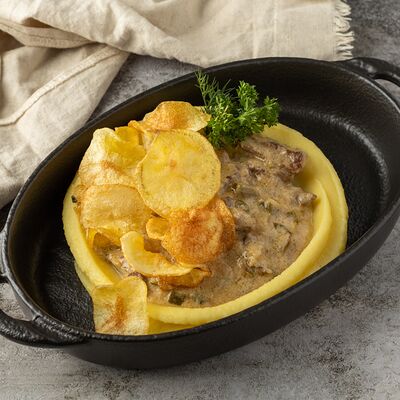 Бефстроганов из мраморной говядины в Егерь по цене 1430 ₽