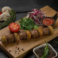 Люля-кебаб из говядины с шампиньонами в Istanbul Kebab