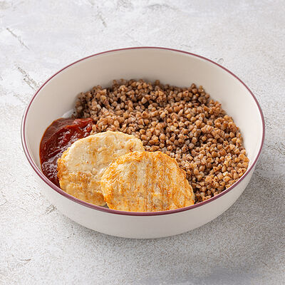 Котлеты из курицы с томатной сальсой в Шоколадница по цене 550 ₽