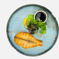 Стэйк сёмги жареный с овощным шашлычком в Сказка Востока