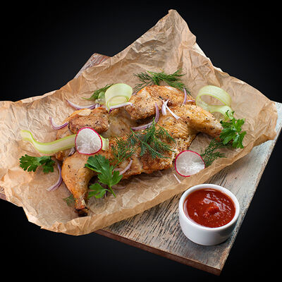 Цыпленок с соусом сацебели в #proсчастье по цене 510