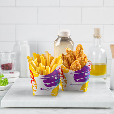 Комбо - Куриные стрипсы с картошкой фри и морсом в Магбургер & Братья Караваевы по цене 405