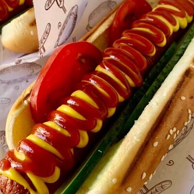 Хот-дог классический Большой в Настроение вкуса по цене 369 ₽