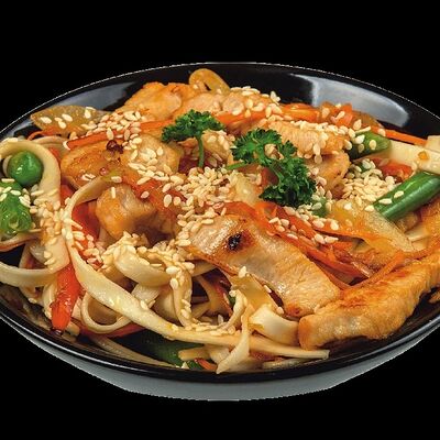 Вок Индейка с соусом терияки в Японка по цене 490