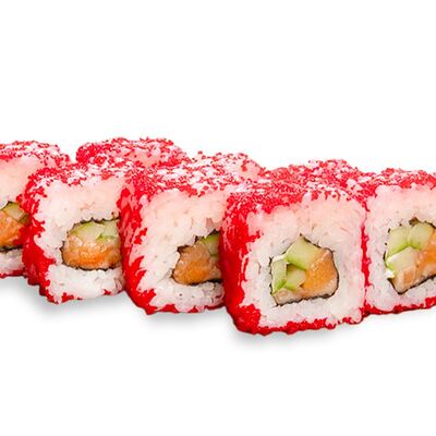 Калифорния с лососем в Марио Пицца по цене 540 ₽