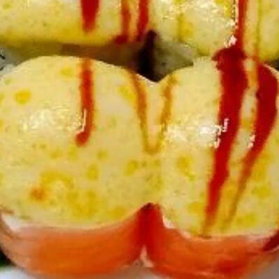 Запеченная Филадельфия в Пицца Рак и Суши по цене 950 ₽