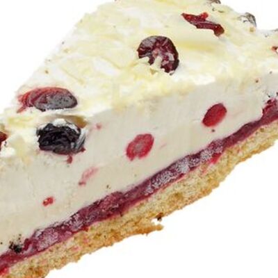 Торт Брусничный с белым шоколадом в Три перца по цене 480 ₽