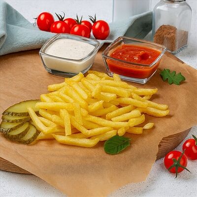 Картофель фри средний в Хлебушек 3к2 по цене 285 ₽