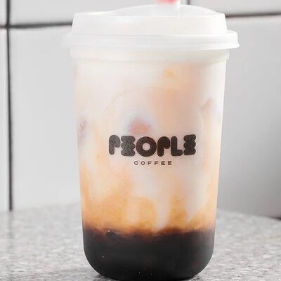 Бабл-ти с кофе-крем в People по цене 590 ₽