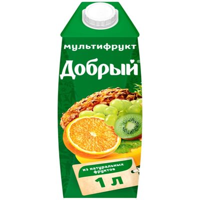 Нектар Добрый Мультифрукт в Пицца синица по цене 179 ₽