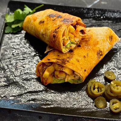 Турецкий куриный донерв Deus Burgers по цене 370 ₽