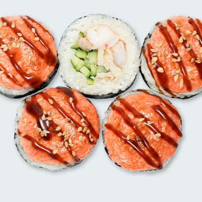 Гранд запеченный с креветкой в Setsushi по цене 399 ₽