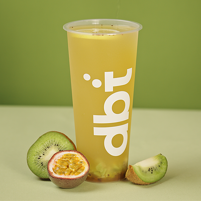 Вайб Киви-маракуйя Обьем L (большой) в Double bubble tea по цене 645 ₽