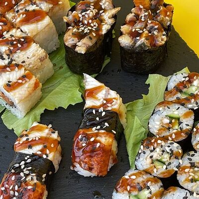 Унаги сет в Bananapizza по цене 1350 ₽