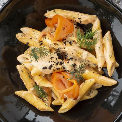 Паста с копченым лососем в Unity по цене 490 ₽