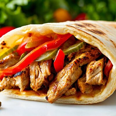 Шаурма с курицей в Shawerma по цене 330 ₽