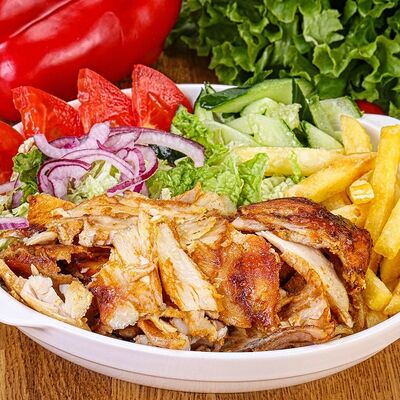 Казан-шаурма с гарниром в Чудо Плов по цене 692 ₽