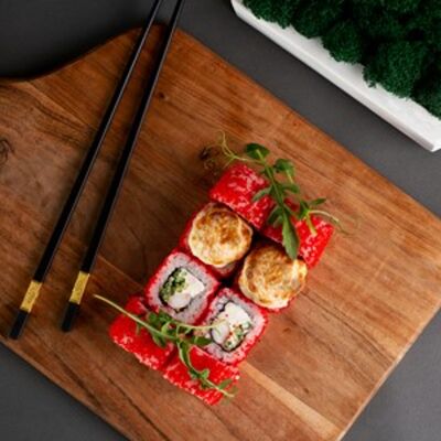 Запеченный с креветкой в Sushirest по цене 588 ₽