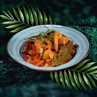 Креветка жареная острая в LAOBAN по цене 1560 ₽