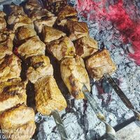 Шашлык из cвинoй шеи в Питстоп