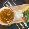 Паназиатский суп Том ям с курицейв Cafe+Vibe по цене 615