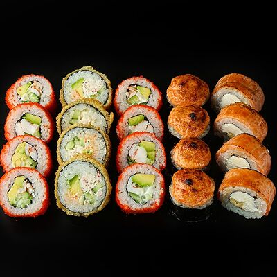 Микс №3 в Roll&Ramen Азиатская кухня по цене 1699 ₽