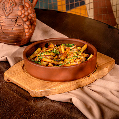 Жареный картофель в Аджикинежаль по цене 320 ₽