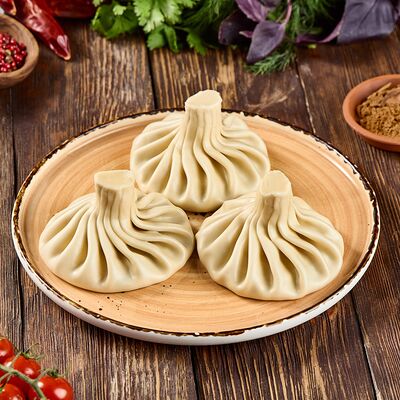 Хинкали с грибами и сыром сулугуни в Бачо&хинкали по цене 482 ₽